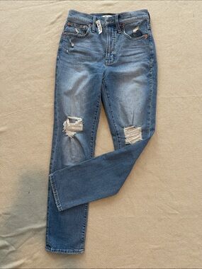 Madewell Distressed Perfect Vintage Jean NWT Sz  24